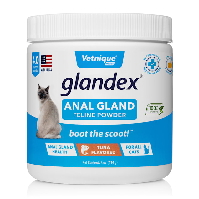 Vetnique Labs Glandex Feline Anal Gland Probiotic Fiber Supplement For Cats, 4 oz. - Carousel image #1
