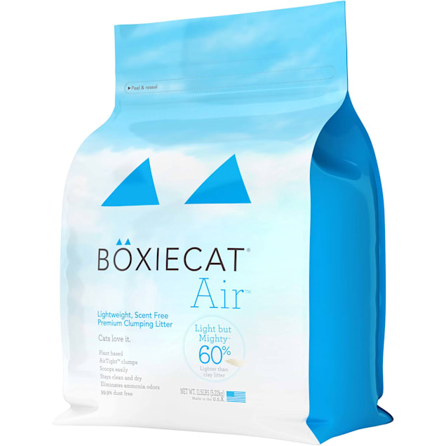 Boxiecat Air Ultra Lightweight Unscented Clumping Barley Cat Litter, 11.5 lbs. - Carousel image #1