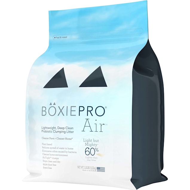 Boxiecat BoxiePro Air Ultra Lightweight Deep Clean Clumping Barley Cat Litter, 11.5 lbs. - Carousel image #1