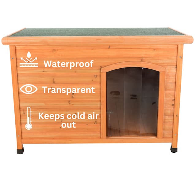 Vinyl dog door 2025