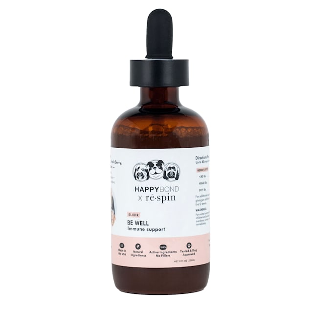 HAPPYBOND Be Well Elixir for Dogs Immune & Health Booster