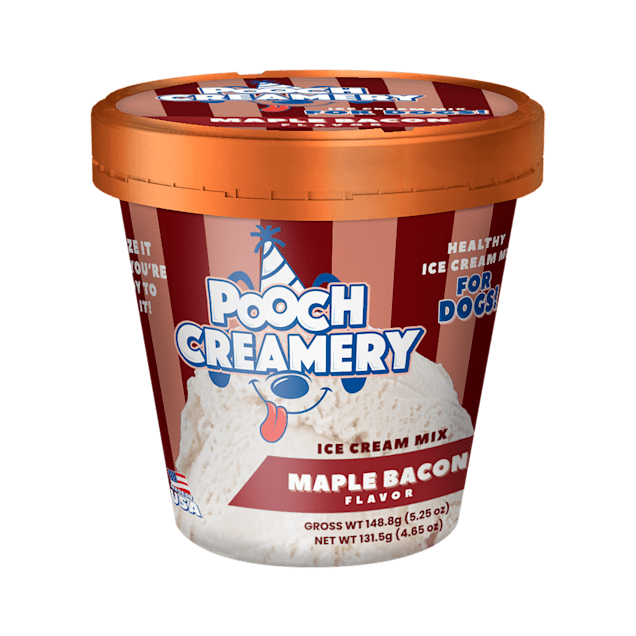 Pooch Creamery Maple Bacon Ice Cream Mix Dog Treat, 4.65 oz.