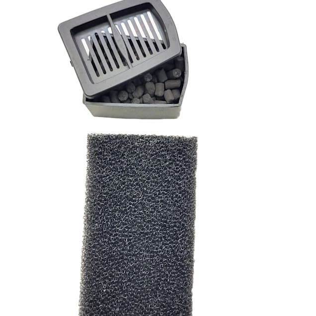 Lifegard Aquatics Submersible Nano Filter with Carbon and Sponge 93 GPH Pump