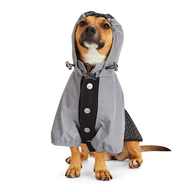 Reflective LV Raincoat With Hood For Dogs