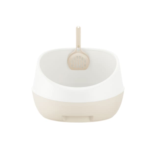 Rimmed litter cheap box