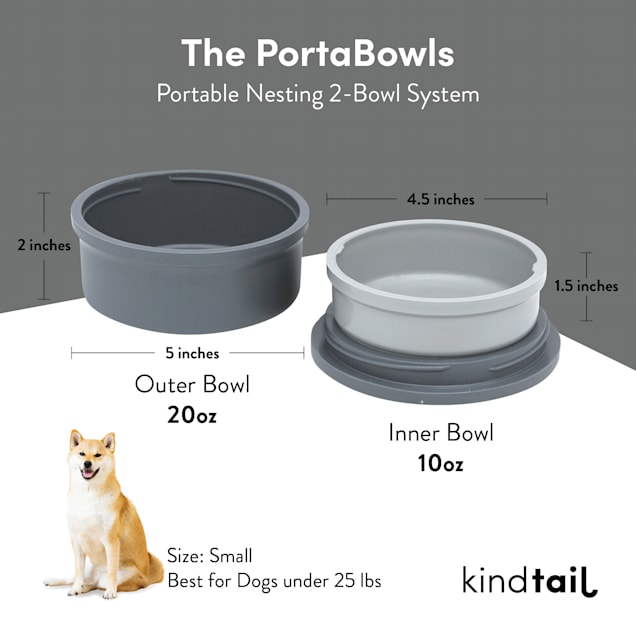 Dog bowl cheap with storage