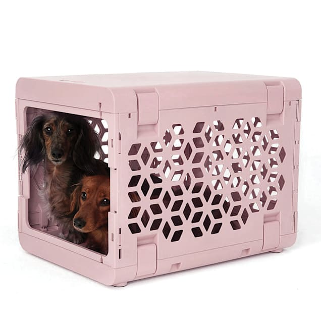 Petco pink sale dog crate