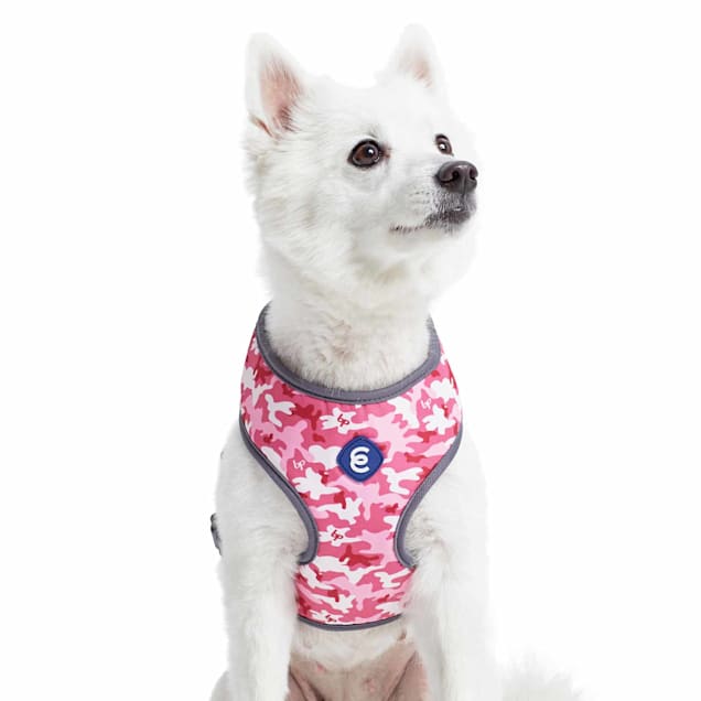 Blueberry Pet Essentials Pink Camouflage Adjustable Dog Harness, X-Small - Carousel image #1