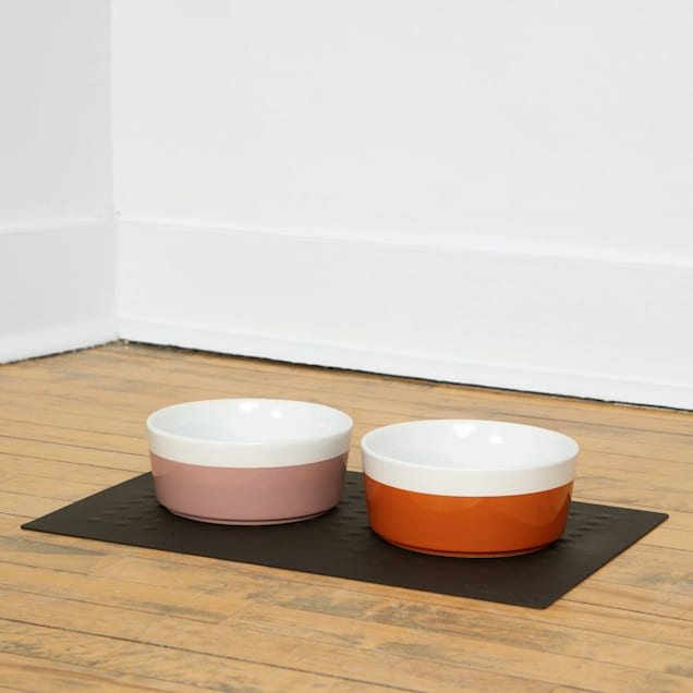 Waggo Terracotta Dipper Ceramic Dog Bowl 4 Cups