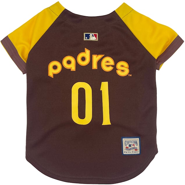 Mitchell & Ness San Diego Padres Franchise Player Henley Jersey Brown -  Billion Creation
