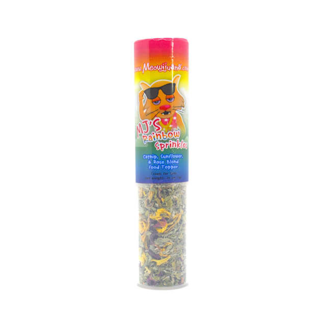 Meowijuana Rainbow Sprinkles Topper Cat Toy, Medium - Carousel image #1