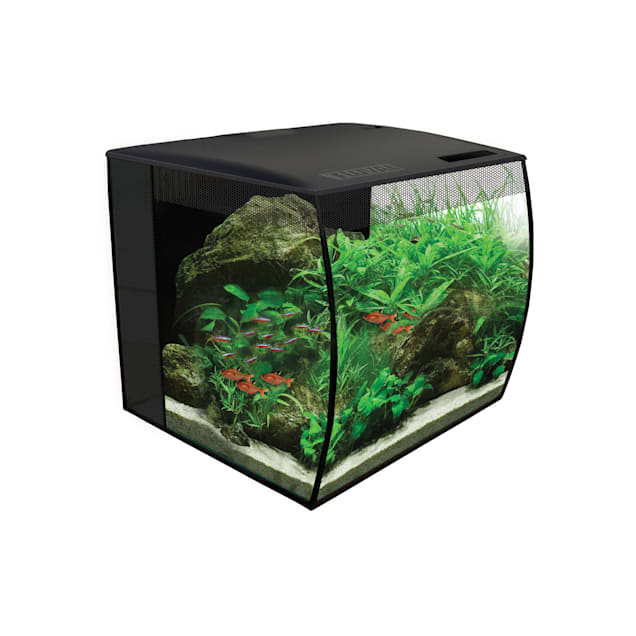 Fluval Black Flex Aquarium Kit, 9 Gallon