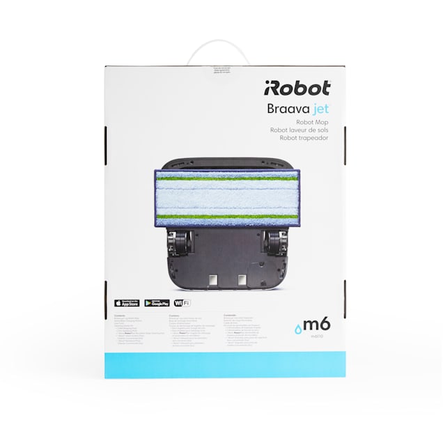iRobot Braava Jet m6 6110 Wi Fi Connected Robot Mop Petco