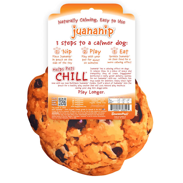 Doggijuana Get the Munchies Refillable Cookie Dog Toy Medium Petco