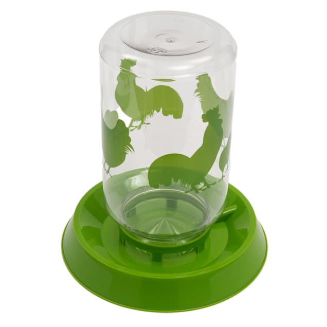 Lixit Reversable Chicken Feeder & Waterer, 128 fl. oz. | Petco