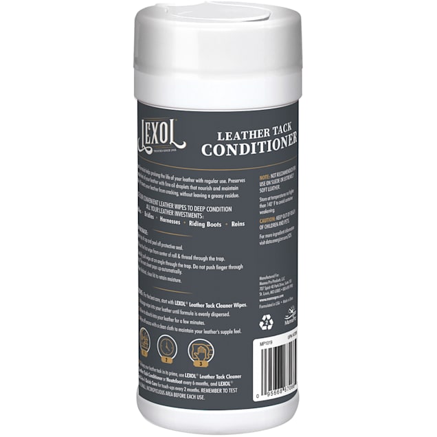 Lexol Quick Wipes Leather Conditioner - 25 count
