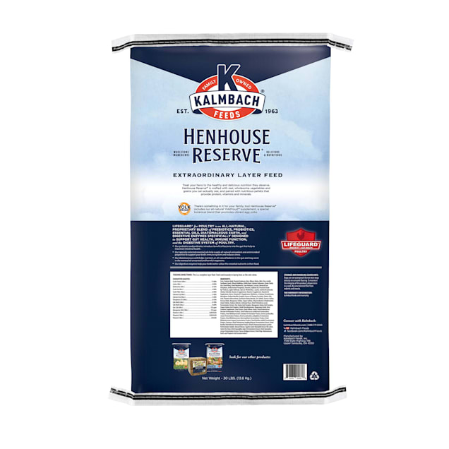Kalmbach Henhouse Reserve Whole Grain Chicken Feed 30 lbs