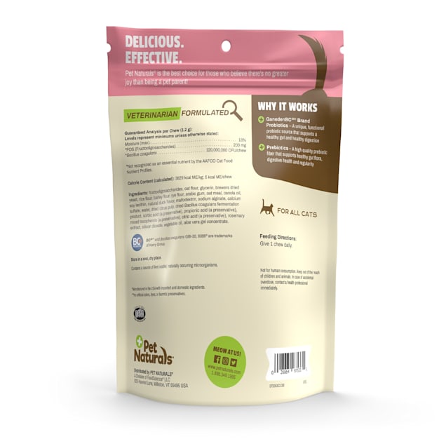 Pet Naturals of Vermont Daily Probiotic for Cats