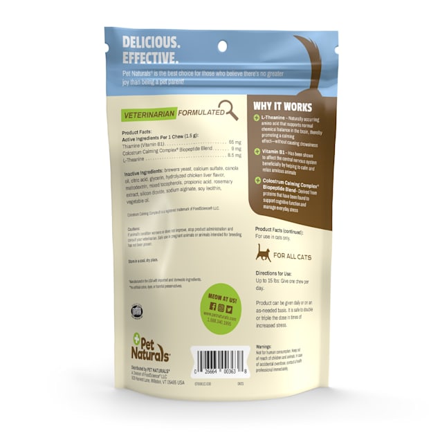 Pet Naturals Calming All Natural Stress and Anxiety Reducing