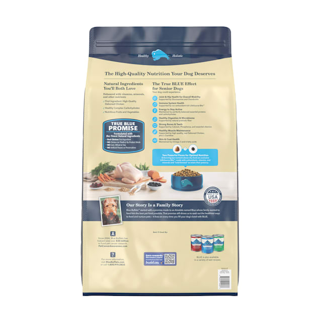 Blue buffalo 2025 senior ingredients