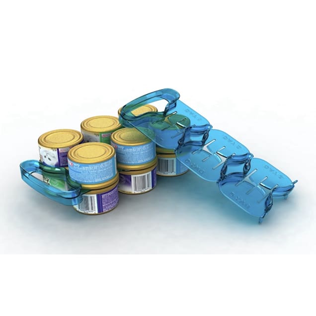 Canned cat food organizer top