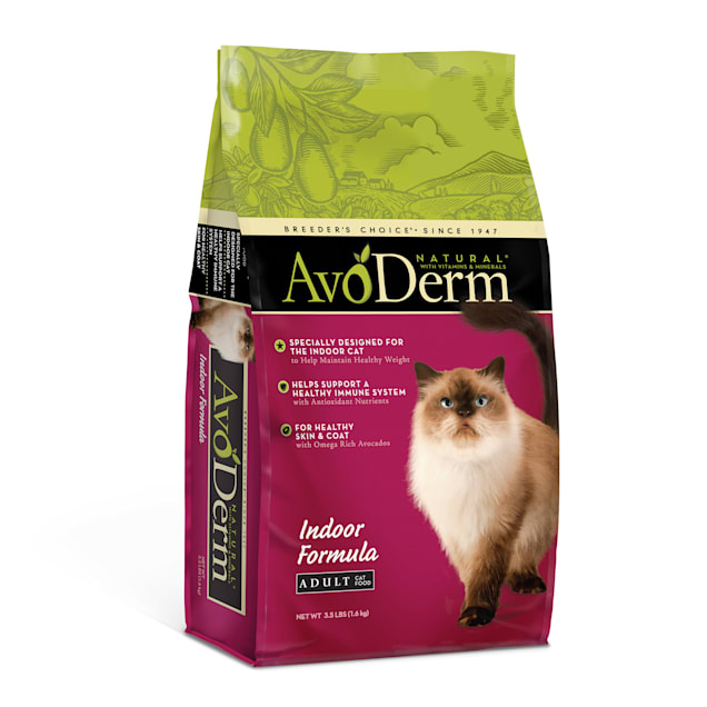 AvoDerm Indoor Dry Cat Food, 3.5 lbs. Petco