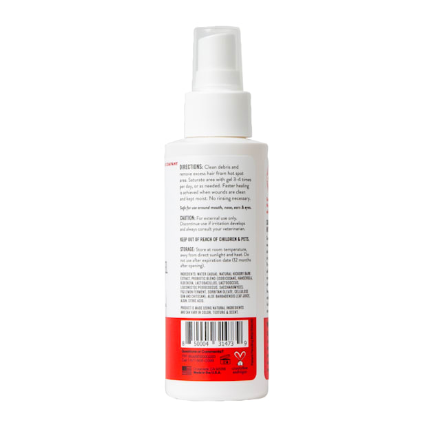 Skout s Honor Dog Probiotic Hot Spot Wound Hydrogel 4 oz
