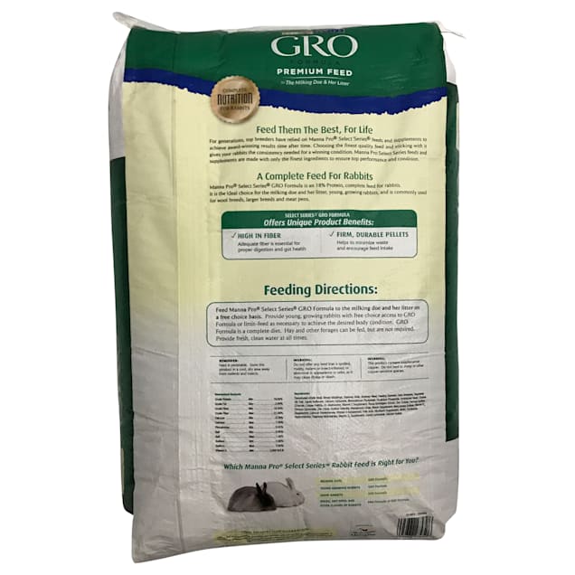 Manna pro rabbit feed best sale