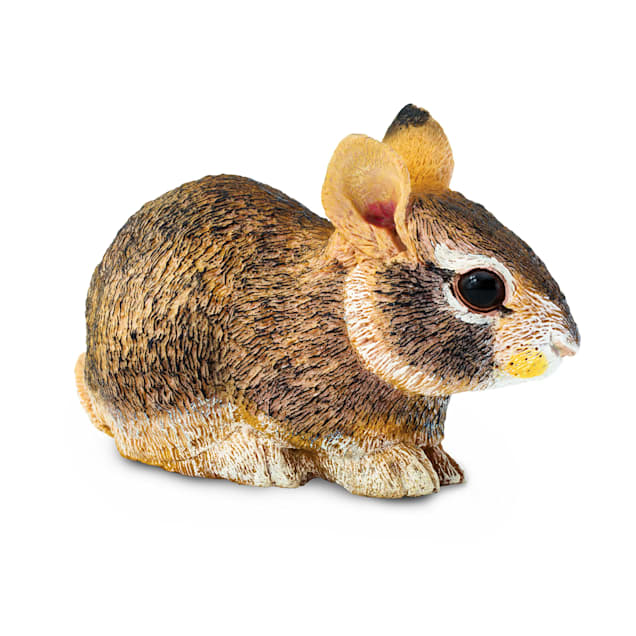 Safari Ltd Eastern Cottontail Rabbit Baby Toy Figure