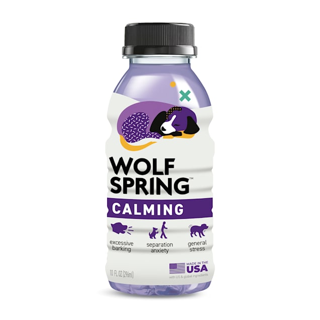 Wolf Spring Calming Dog Food Topper, 10 fl. oz., Pack of 12 - Carousel image #1