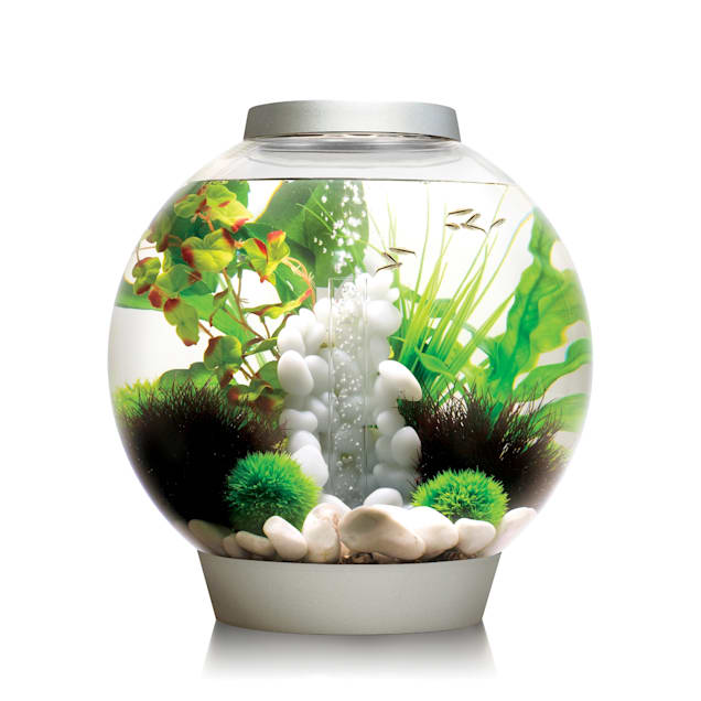 biOrb CLASSIC 30 Silver Aquarium with Standard Light, 8 Gallon