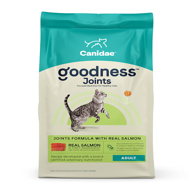 Canidae Goodness Salmon Formula Joints Premium Adult Dry Cat Food, 10 lbs. - Carousel image #1