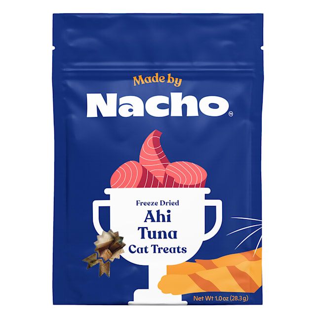 Made by Nacho Freeze-Dried Ahi Tuna Cat Treat, 1 oz. - Carousel image #1