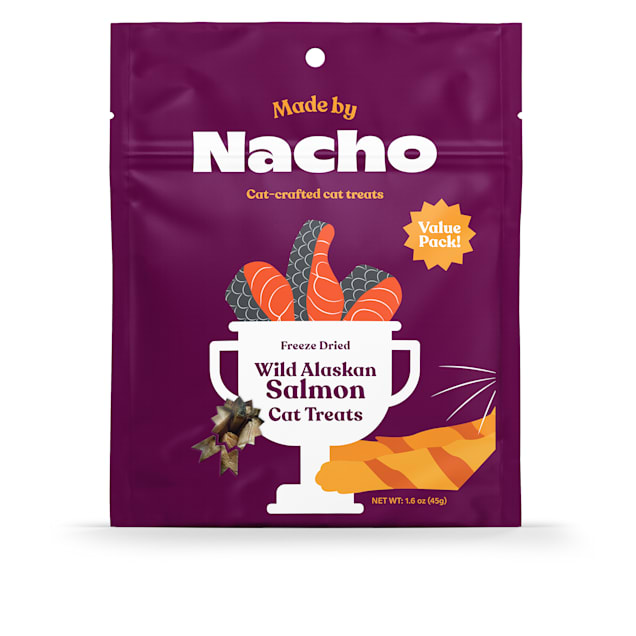 Made by Nacho FreezeDried Wild Alaskan Salmon Cat Treat, 1.6 oz. Petco