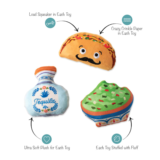 Dog sales toy taco