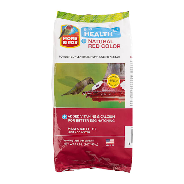 More Birds Natural Red Hummingbird Nectar & Vitamins 2 lbs