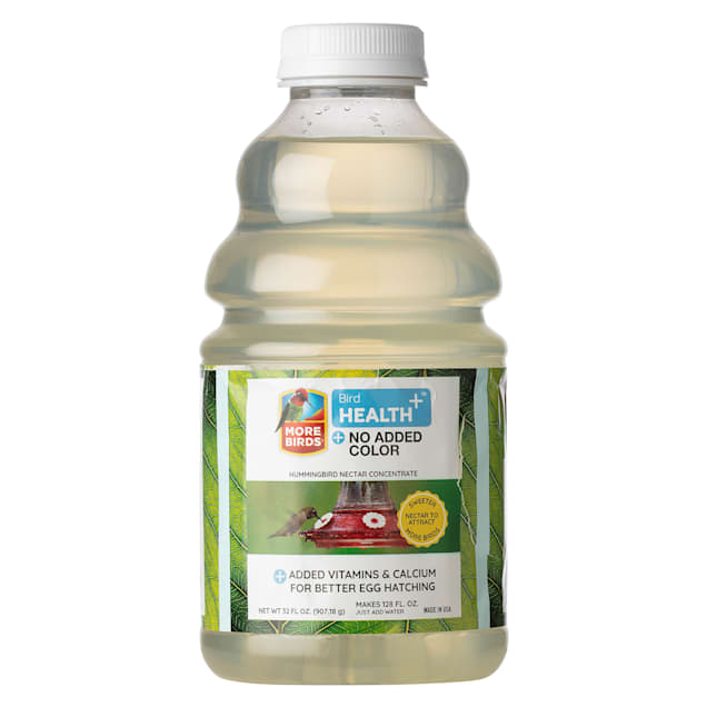 More Birds Health+ Clear Hummingbird Nectar Concentrate 32oz