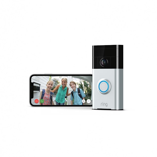 Ring Video Doorbell - 1080p HD video, improved motion detection, easy  installation – Satin Nickel