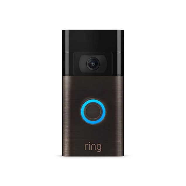 Ring doorbell oil rubbed bronze top
