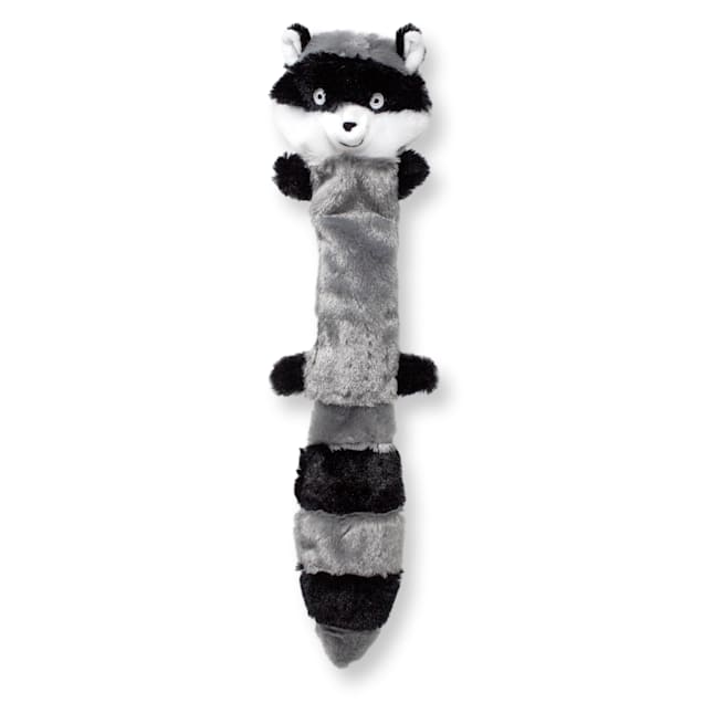 Squeaky raccoon cheap dog toy