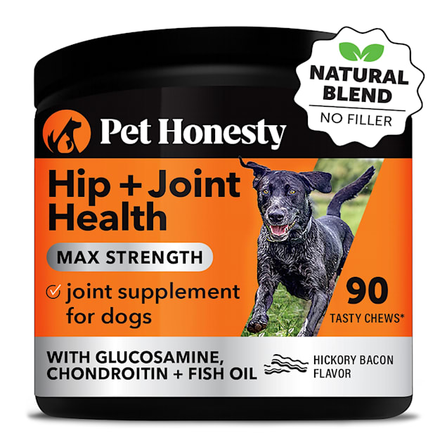 Pet Honesty Hip + Joint Health Max Strength Soft Chews for Dogs, Count of 90 - Carousel image #1