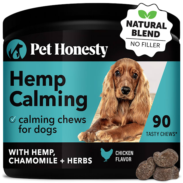 Pet Honesty Hemp Calming Soft Chews for Dogs, Count of 90 - Carousel image #1
