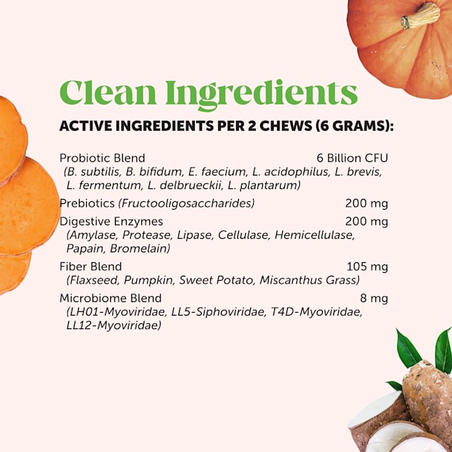 Pet Honesty Solid Stool Max Strength Soft Chews for Dogs, 90 Ct