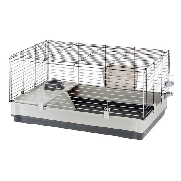 Bewust worden drijvend sturen Ferplast Krolik Rabbit Habitat 100 Cage with Accessories, 19.69" H | Petco