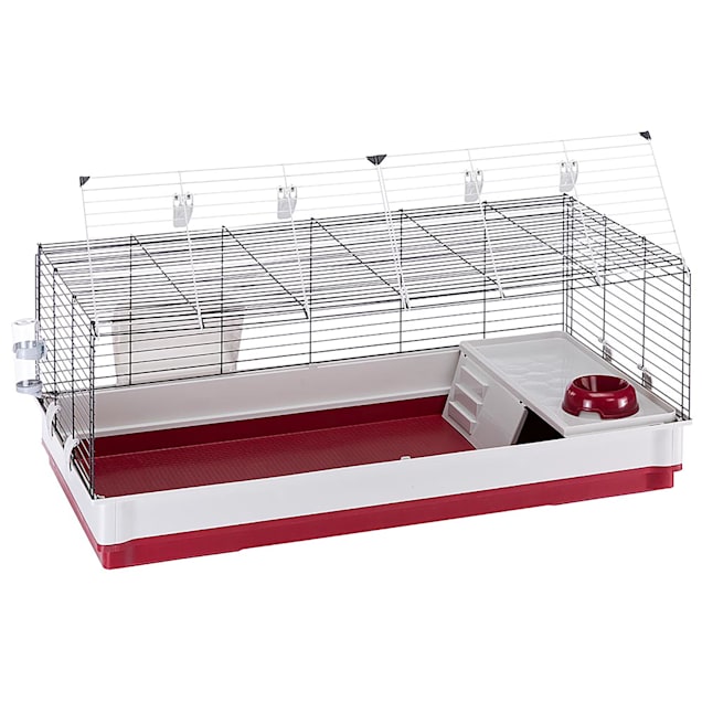 Riet studio beetje Ferplast Krolik Rabbit Habitat 120 Cage with Accessories, 19.51" H | Petco