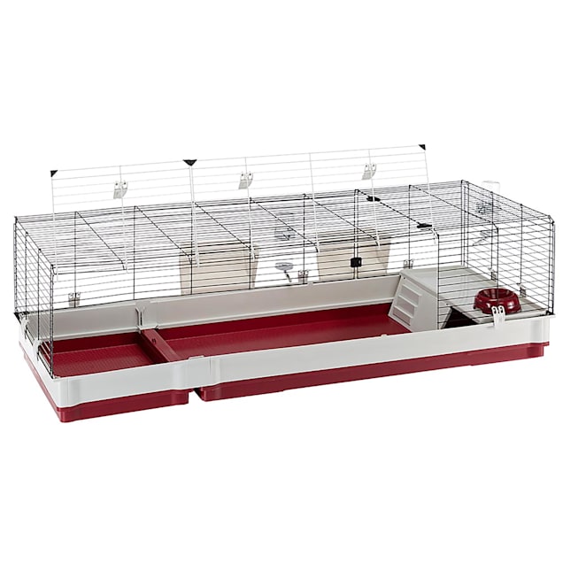kanaal inspanning handel Ferplast Krolik Rabbit Habitat 160 Cage with Accessories, 19.76" H | Petco