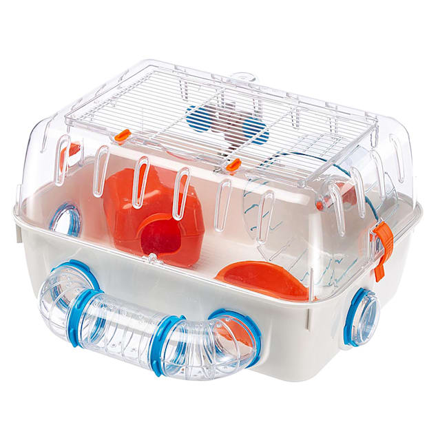 Er is behoefte aan Bangladesh repertoire Ferplast Combi 1 Hamster Cage with Accessories, 8.78" H | Petco