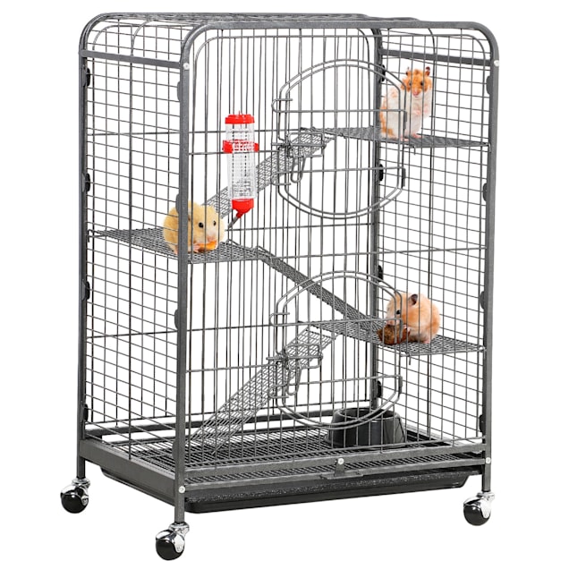 Rolling guinea pig cage hot sale