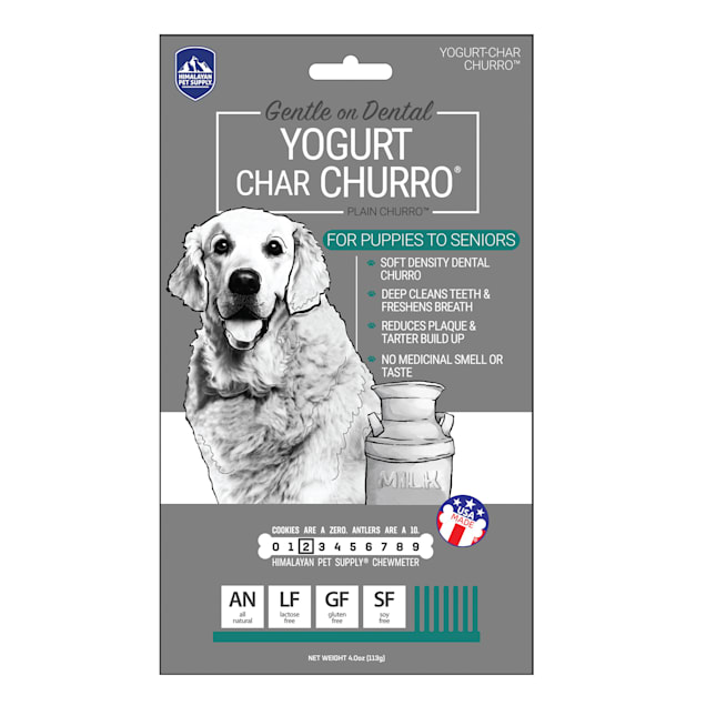 Himalayan Dog Chew Yogurt-Char Churro Dog Treats, 4 oz. - Carousel image #1