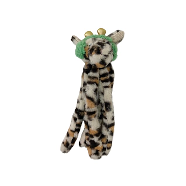 Bark-A-Boo Marshmallow Jungle Extra Long 30cm Crinkle Legs Giraffe Dog Toy, Small - Carousel image #1